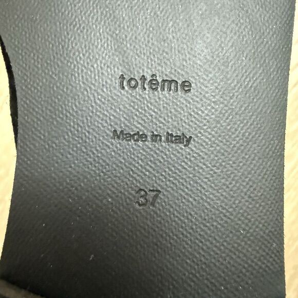 NEW TOTEME ‘The High Top’ Suede Loafers Moccasins Boot Black Sz 37 / 7 6.5 $660+ - Picture 8 of 16